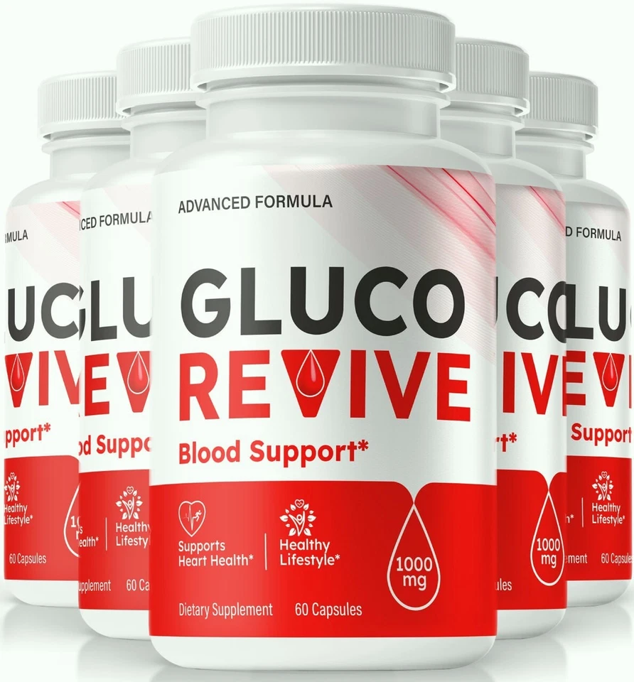 GlucoRevive 6 bottles
